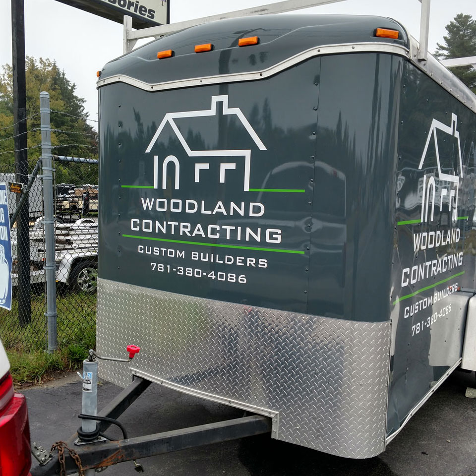 Custom trailer graphics